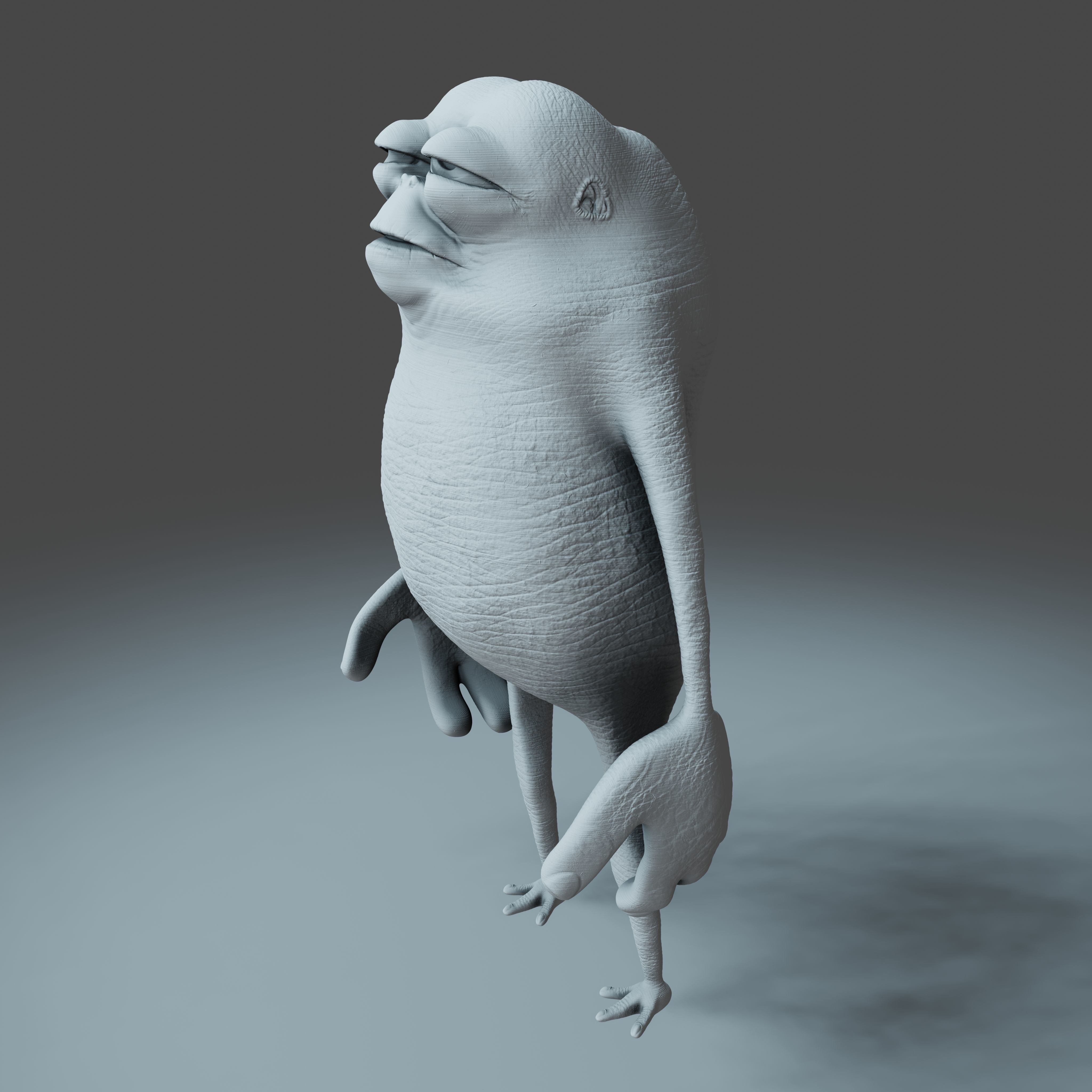 Monster - 3D Print Model frog 3D print model_15