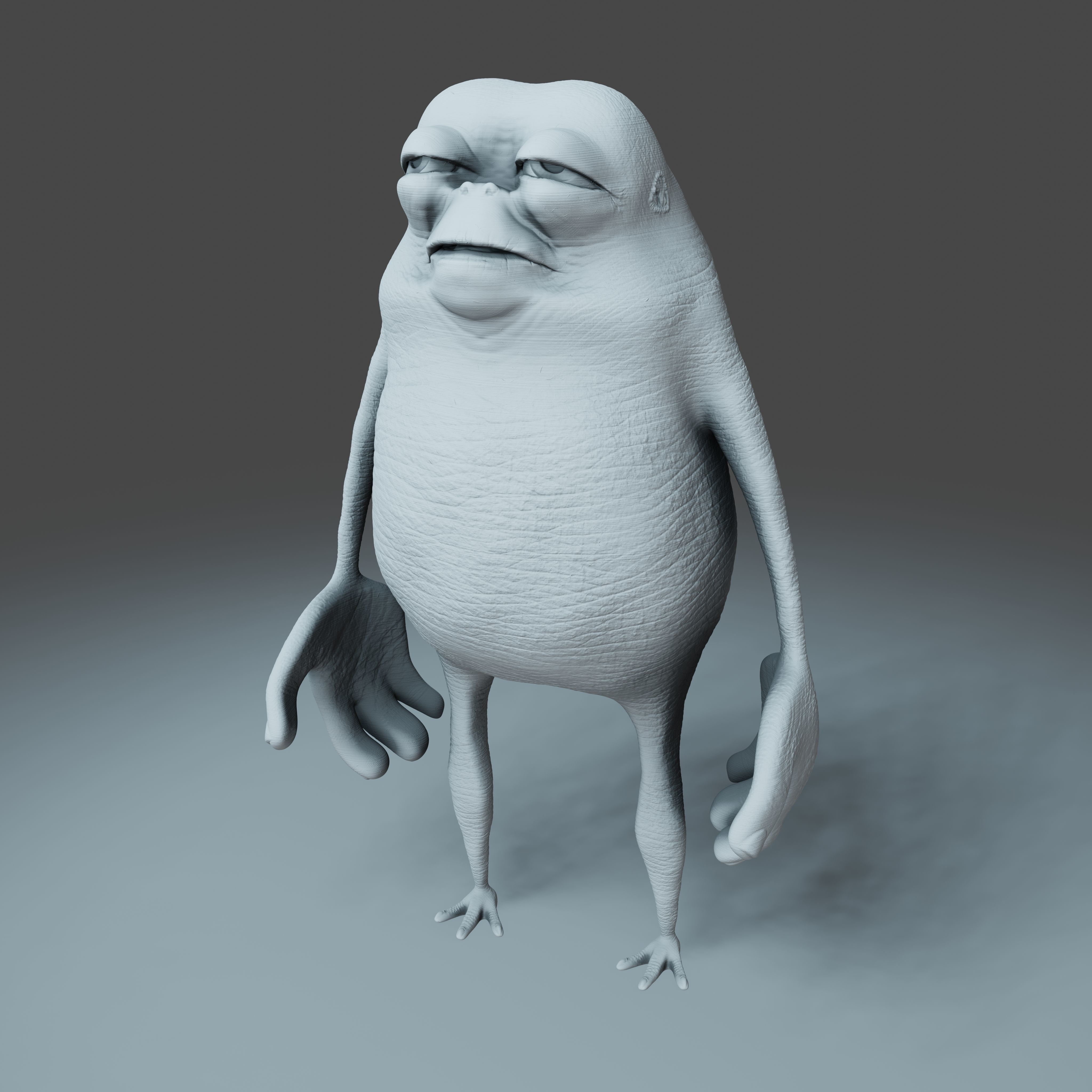 Monster - 3D Print Model frog 3D print model_14