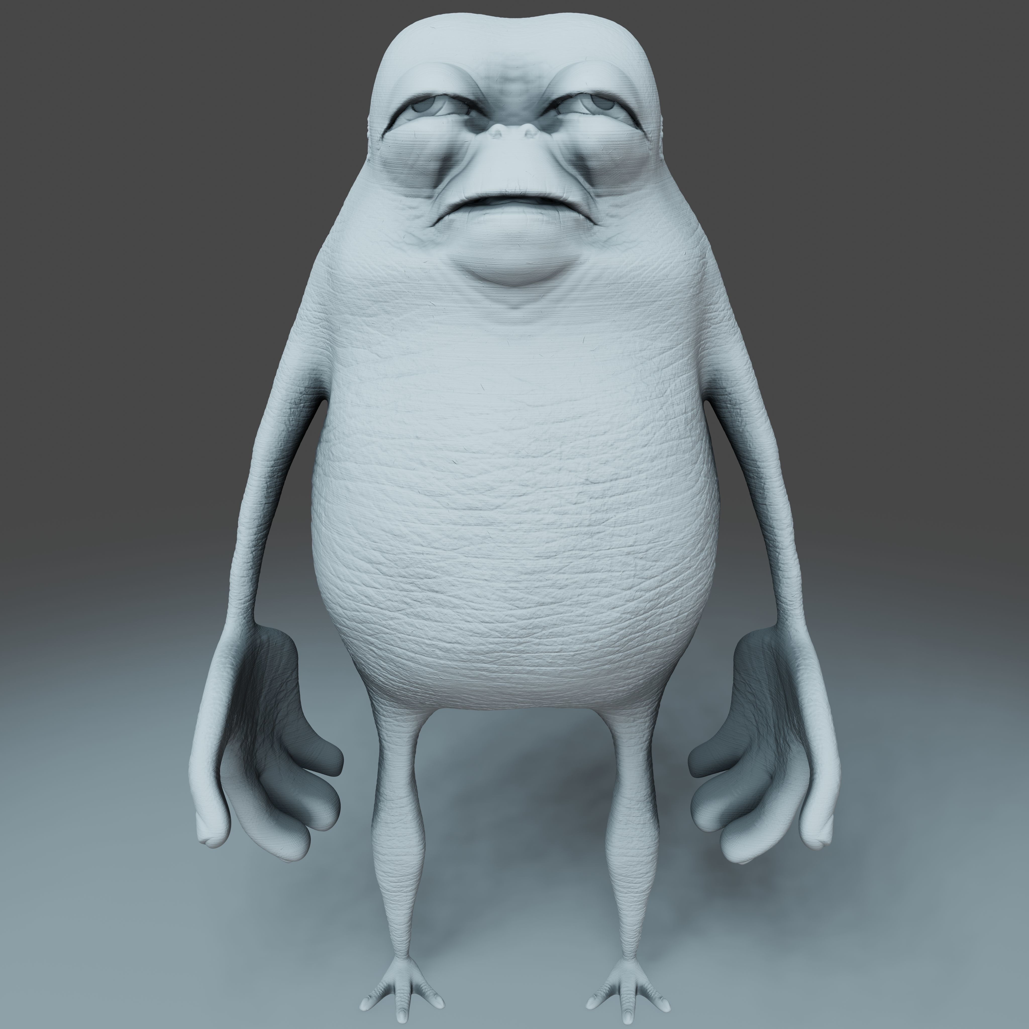 Monster - 3D Print Model frog 3D print model_9
