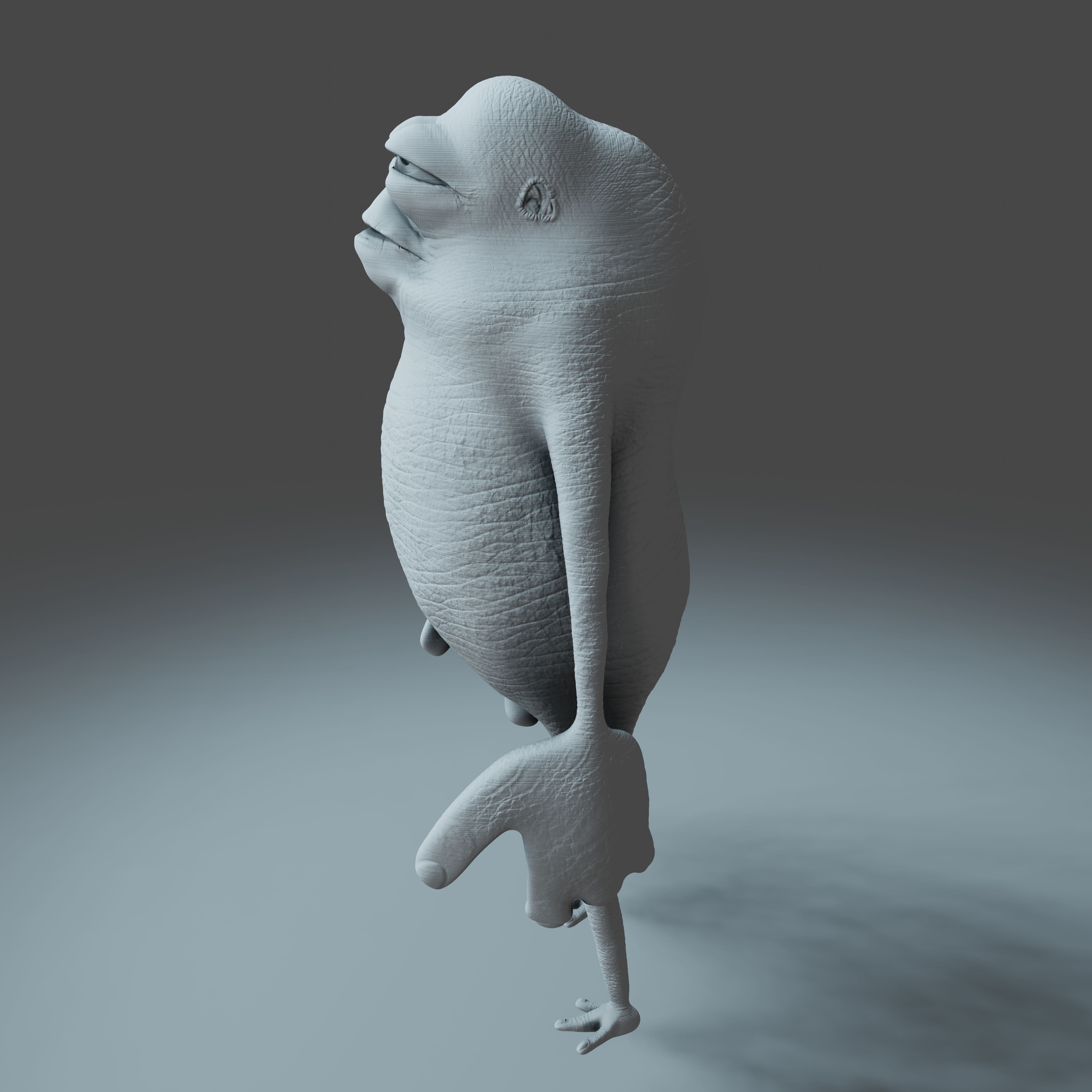 Monster - 3D Print Model frog 3D print model_19