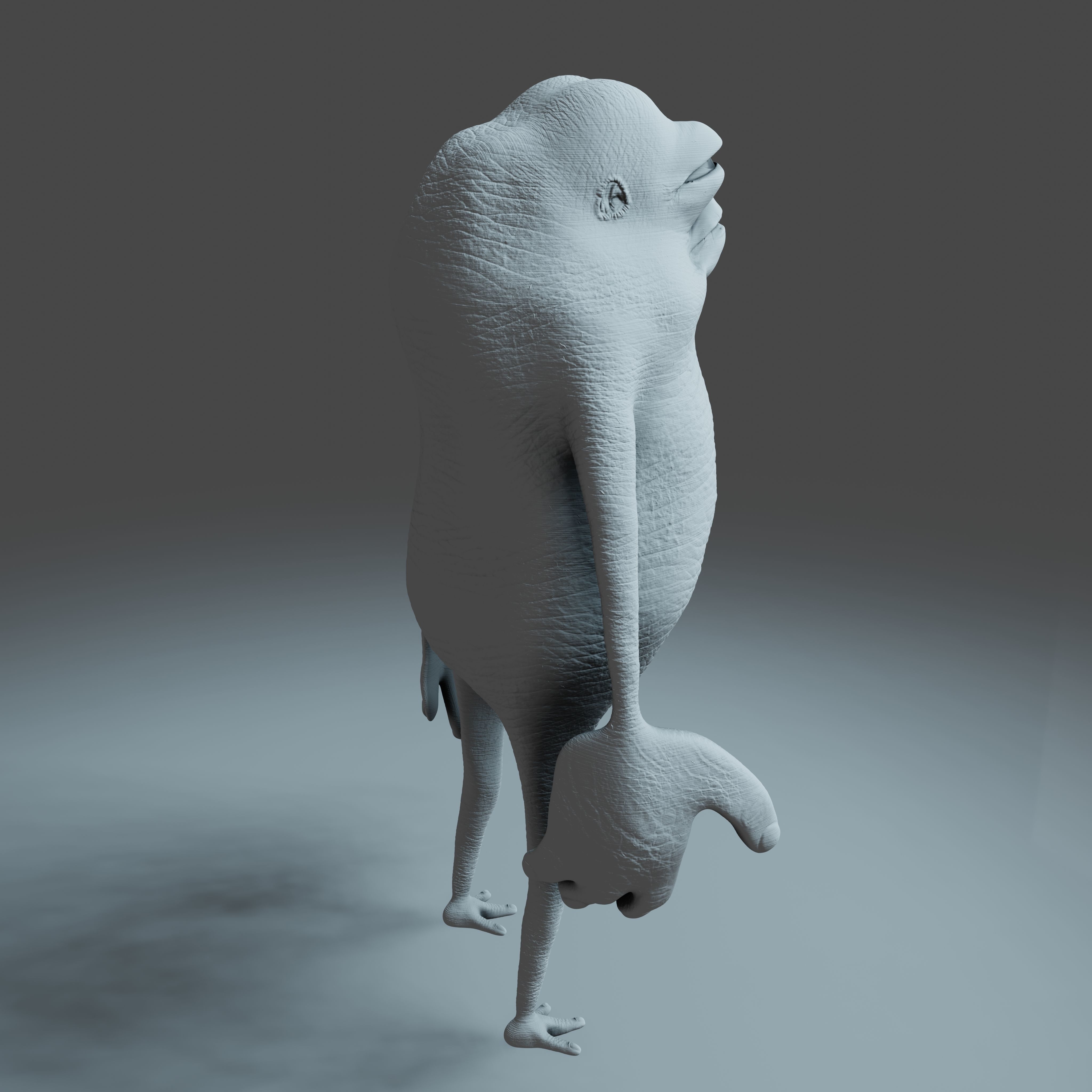 Monster - 3D Print Model frog 3D print model_22