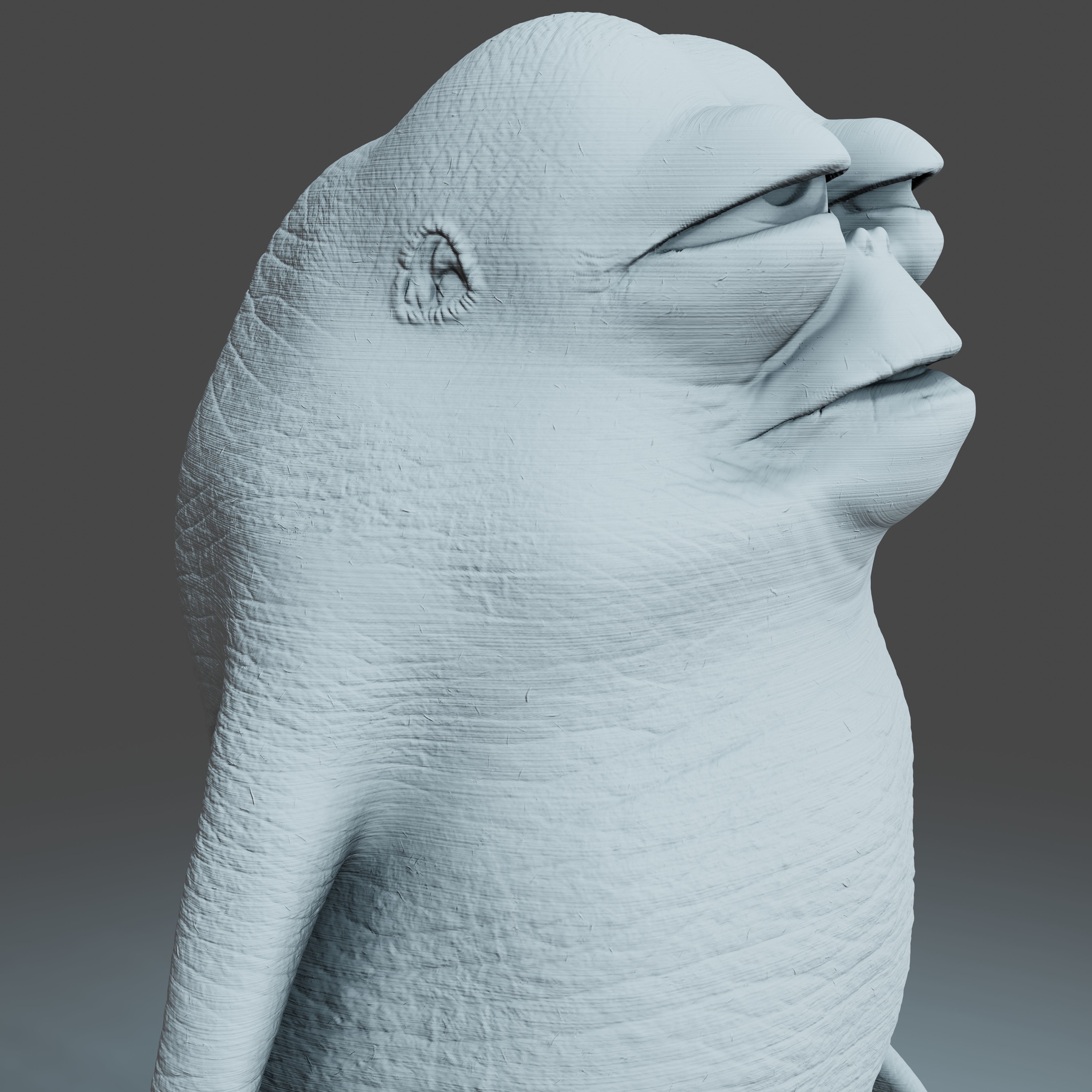Monster - 3D Print Model frog 3D print model_10