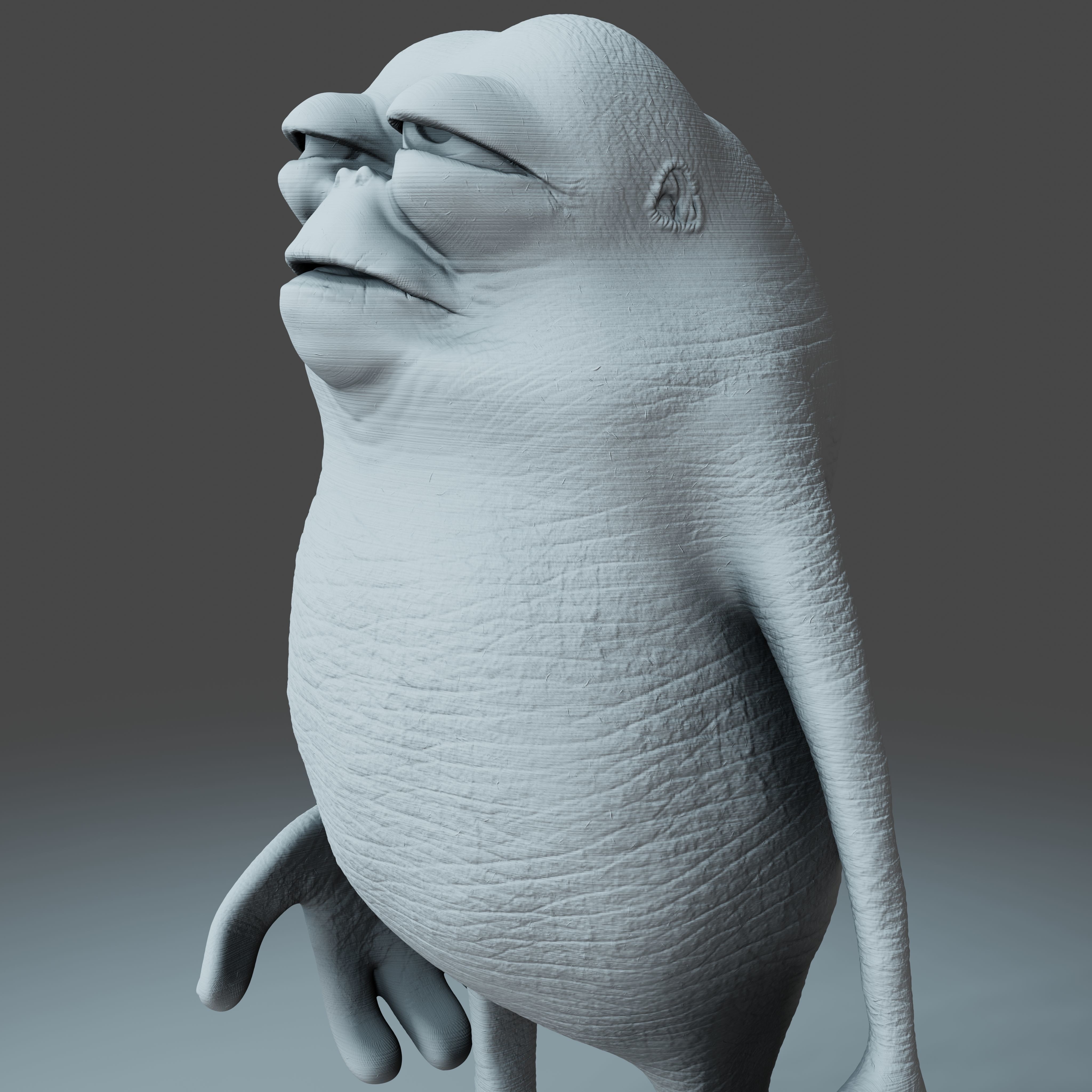 Monster - 3D Print Model frog 3D print model_6