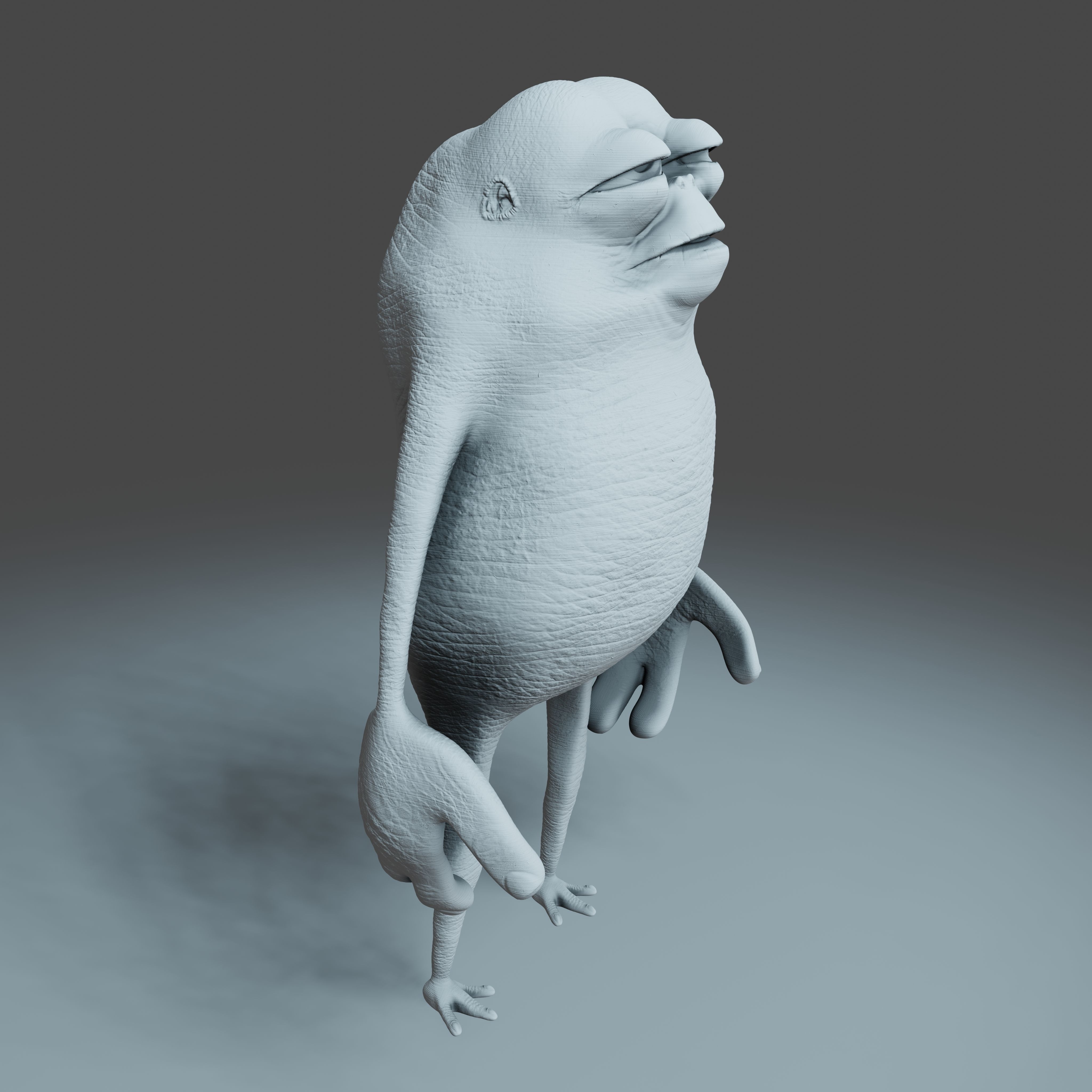 Monster - 3D Print Model frog 3D print model_21