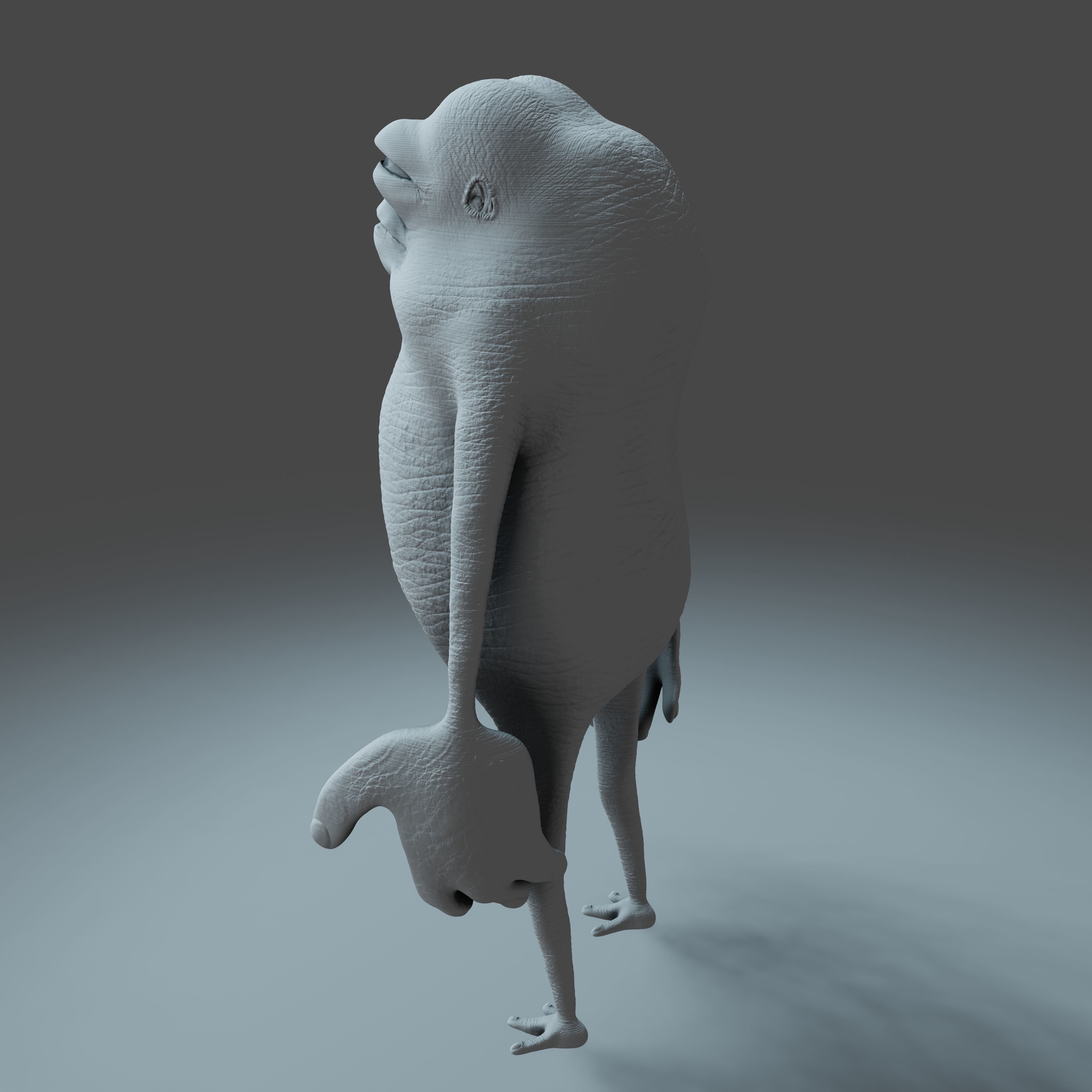 Monster - 3D Print Model frog 3D print model_11