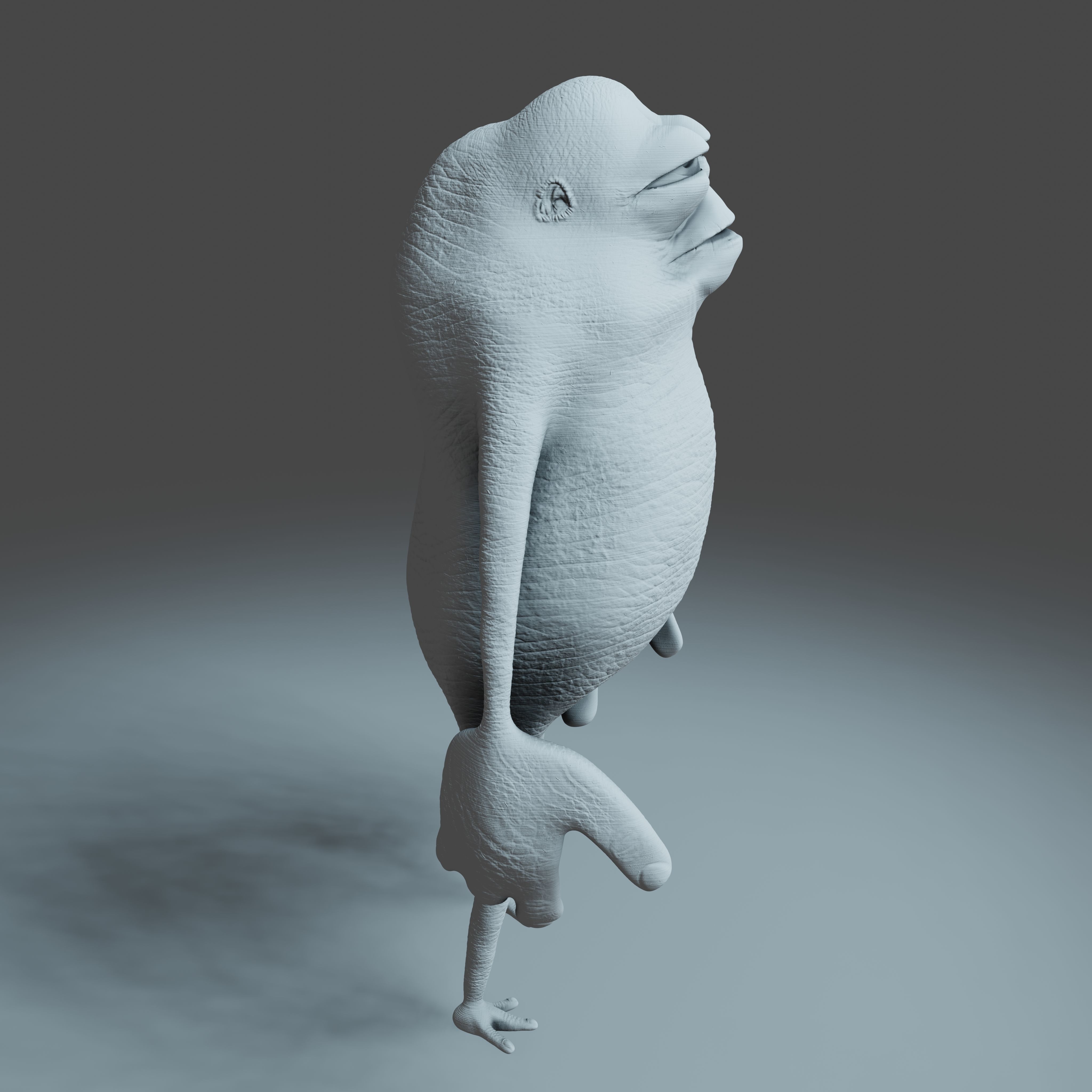 Monster - 3D Print Model frog 3D print model_24