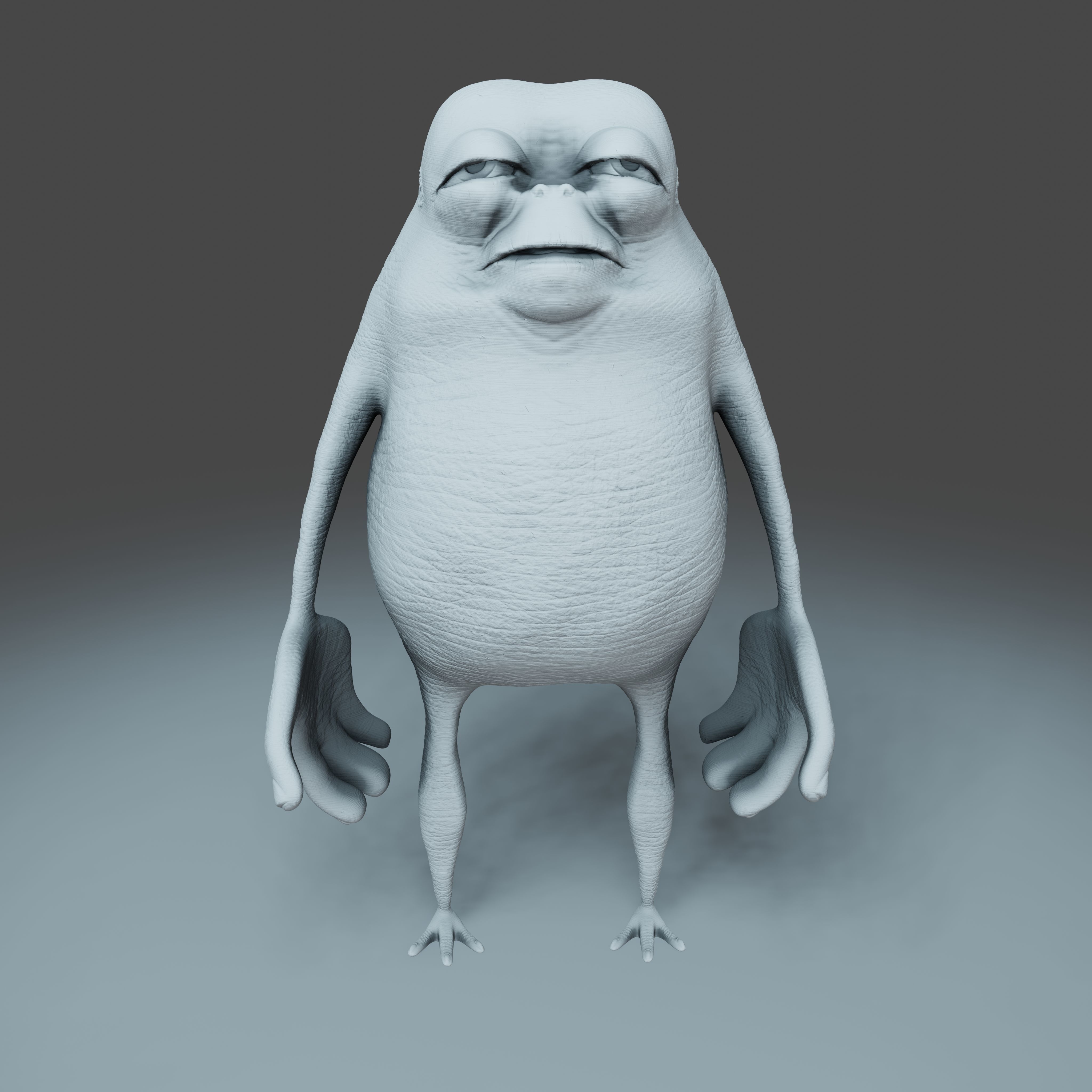 Monster - 3D Print Model frog 3D print model_12