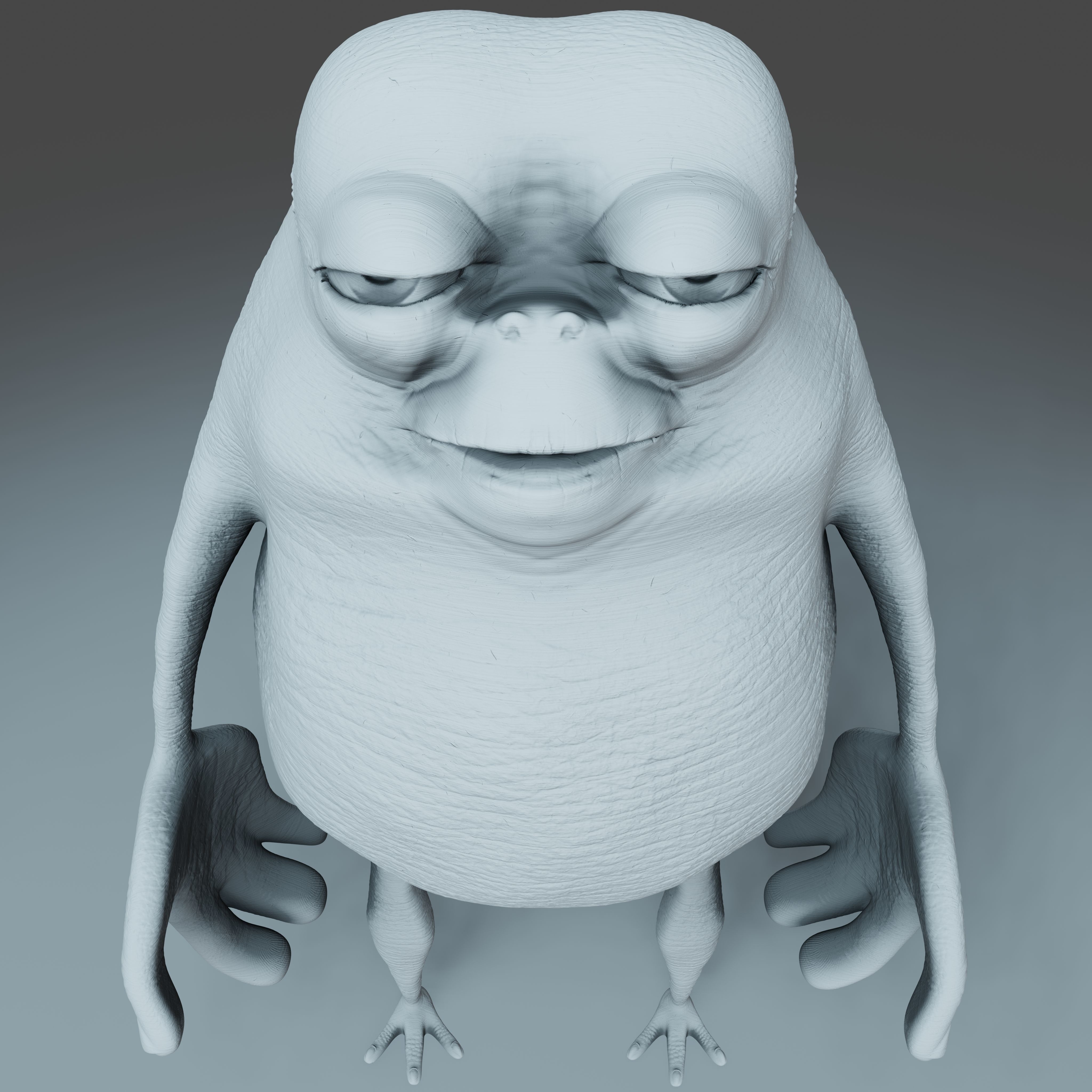 Monster - 3D Print Model frog 3D print model_4
