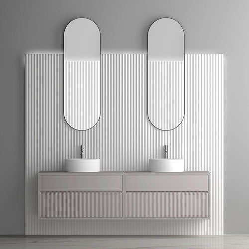 Bathroom set 2 3D model