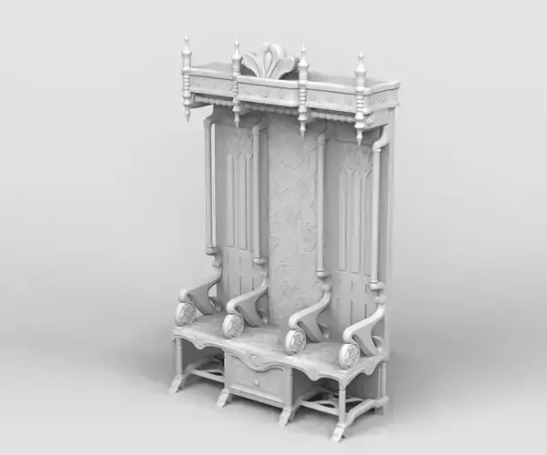 Medieval throne