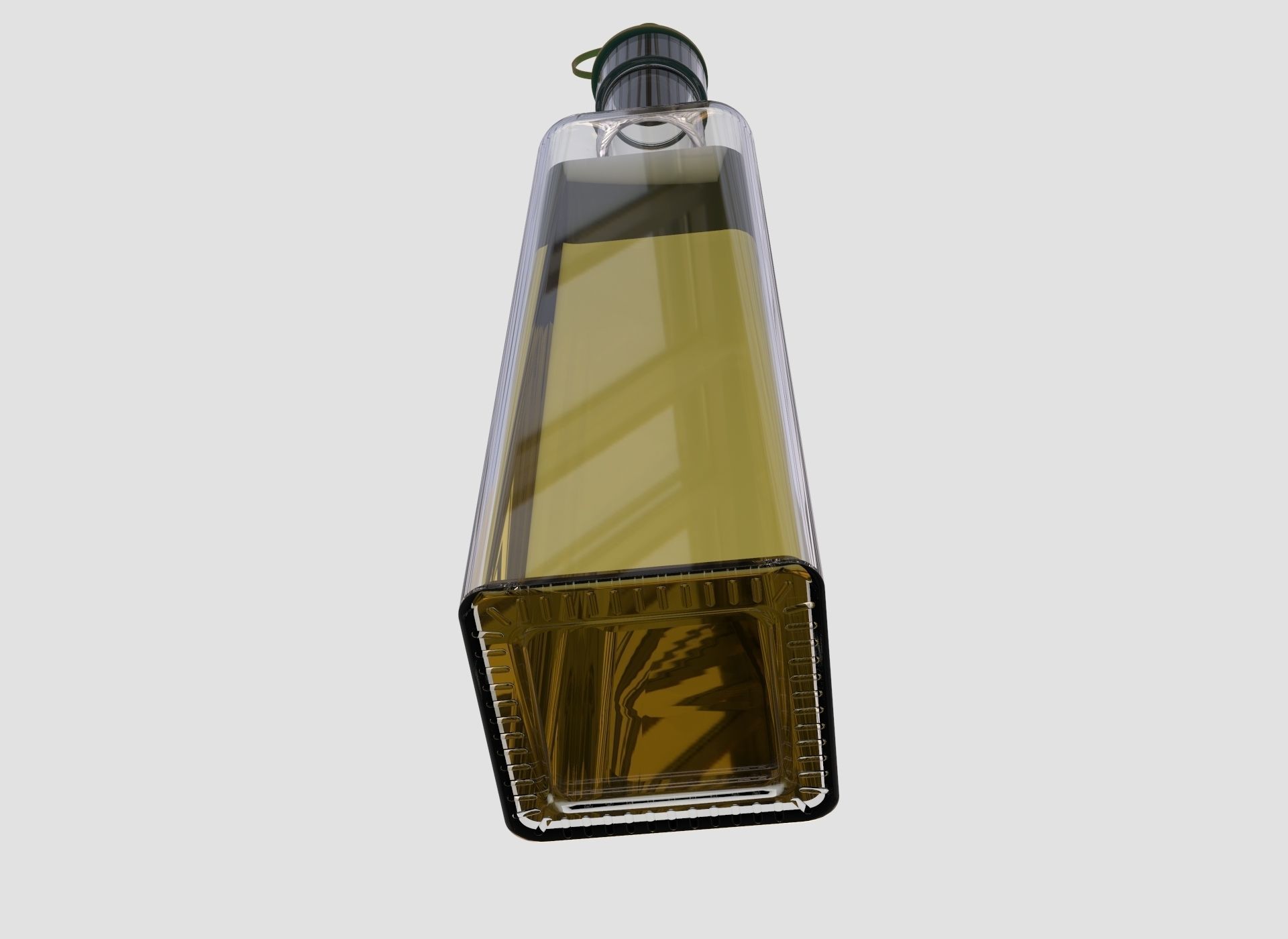 glass bottle 3D model_8