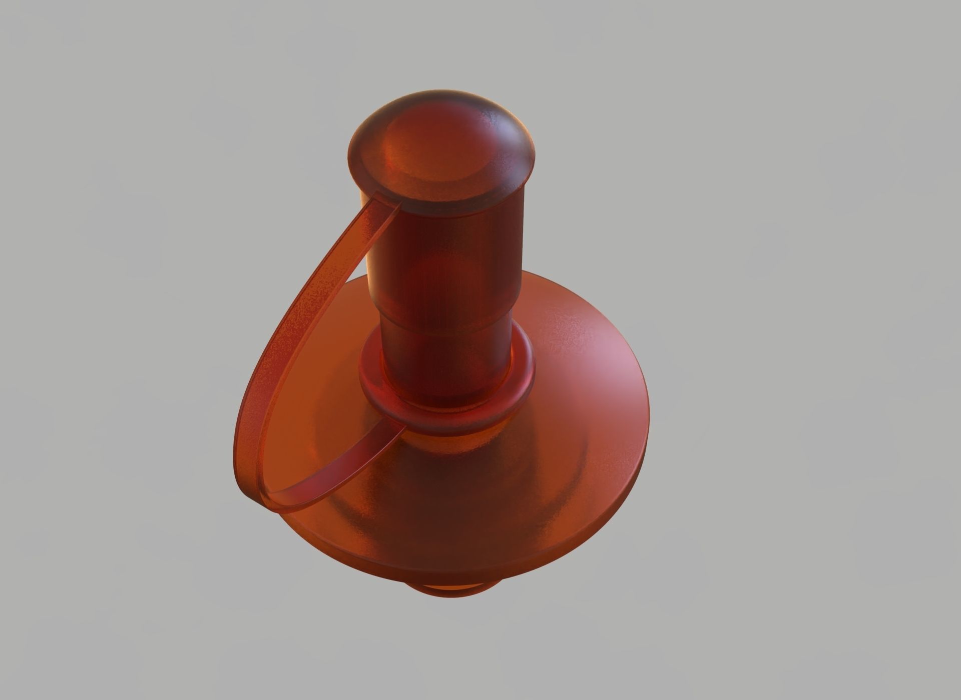 glass bottle 3D model_13