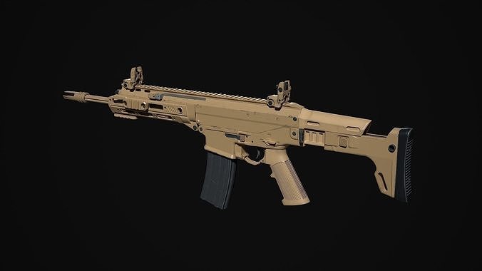 ACR V2 Low-poly 3D model