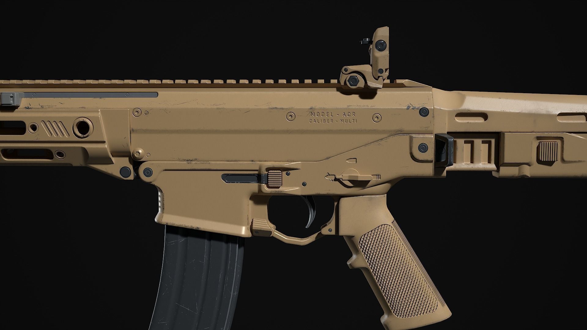 ACR V2 Low-poly 3D model_12