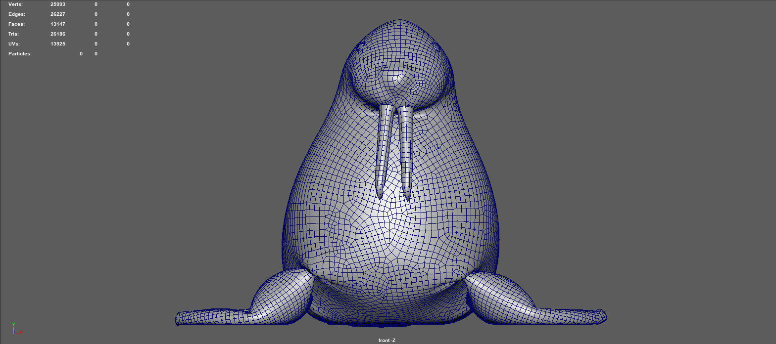 WALRUS TEDDY 3D model_11