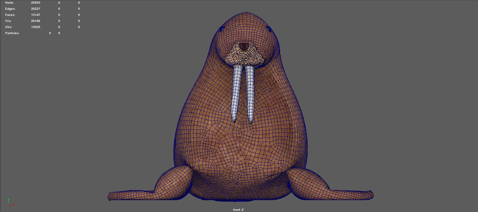 WALRUS TEDDY 3D model_12