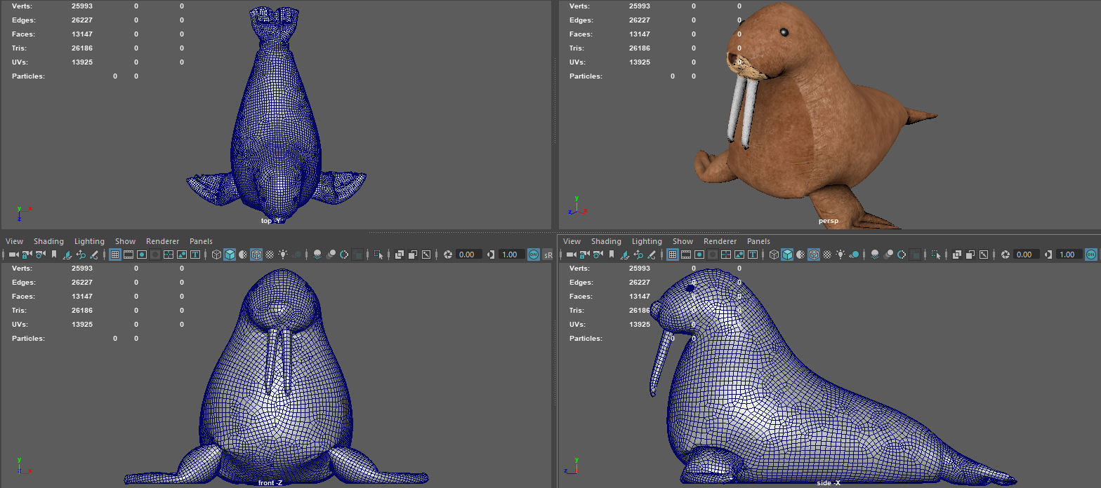 WALRUS TEDDY 3D model_10
