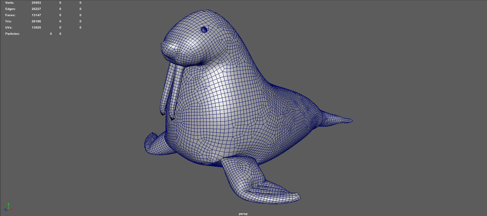 WALRUS TEDDY 3D model_6