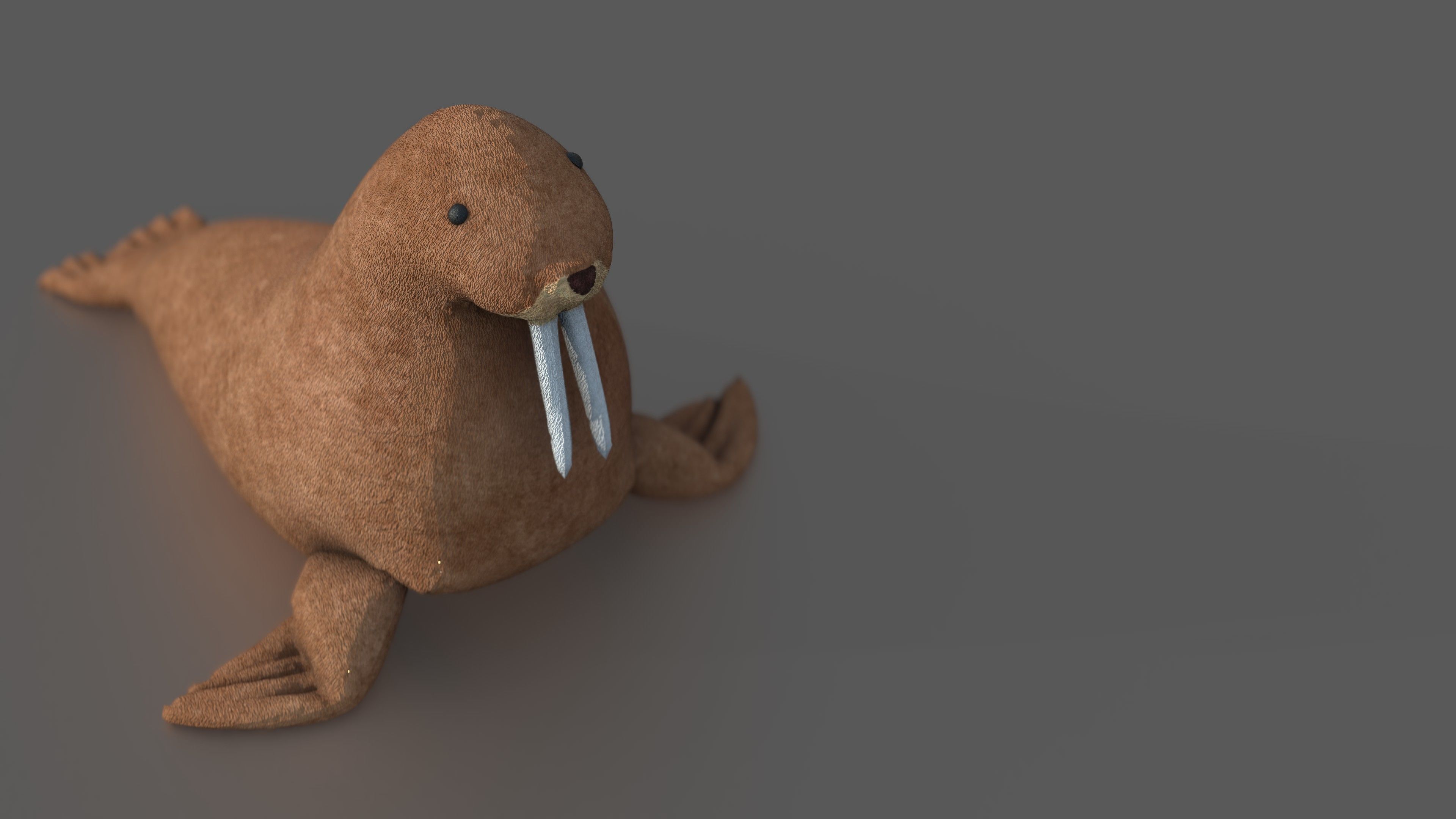 WALRUS TEDDY 3D model_2