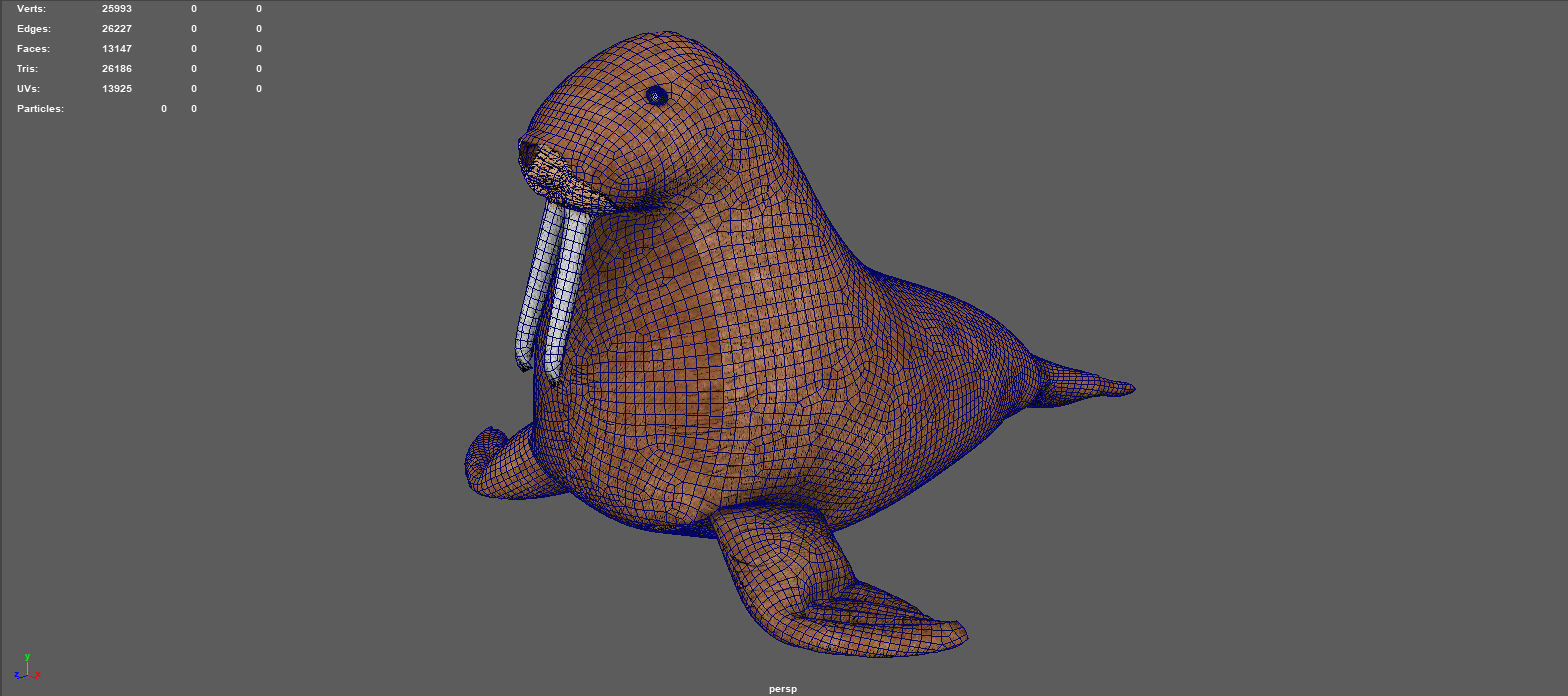 WALRUS TEDDY 3D model_7