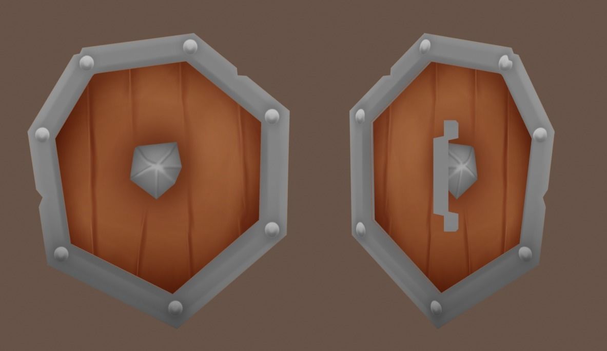 LowPoly RPG Weapons Pack Low-poly 3D model_7