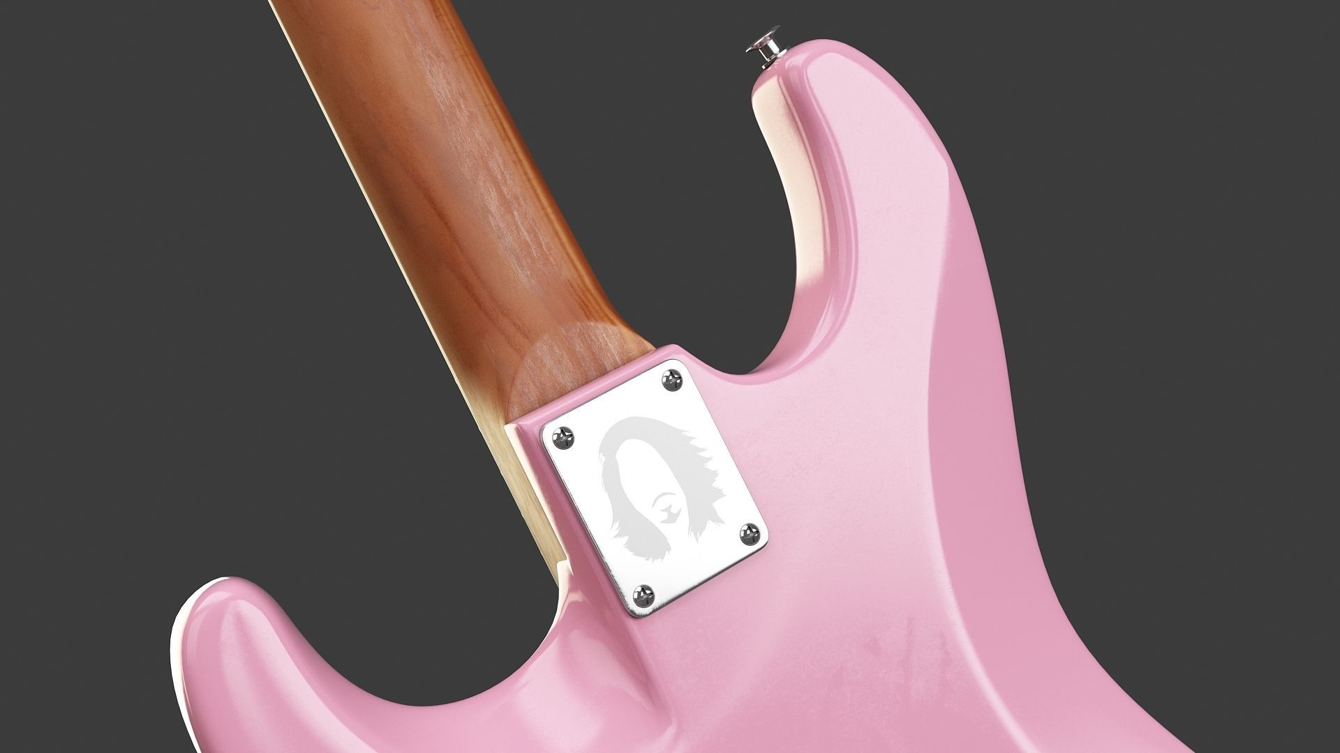 Guitar Suhr Classic Mateus Asato 3D model_6