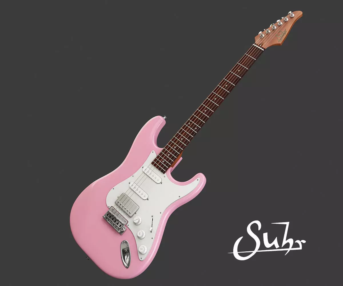 Guitar Suhr Classic Mateus Asato 3D model_0