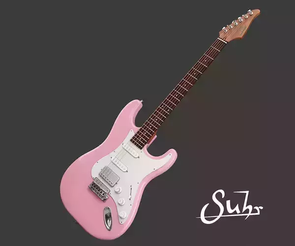 Guitar Suhr Classic Mateus Asato 3D model