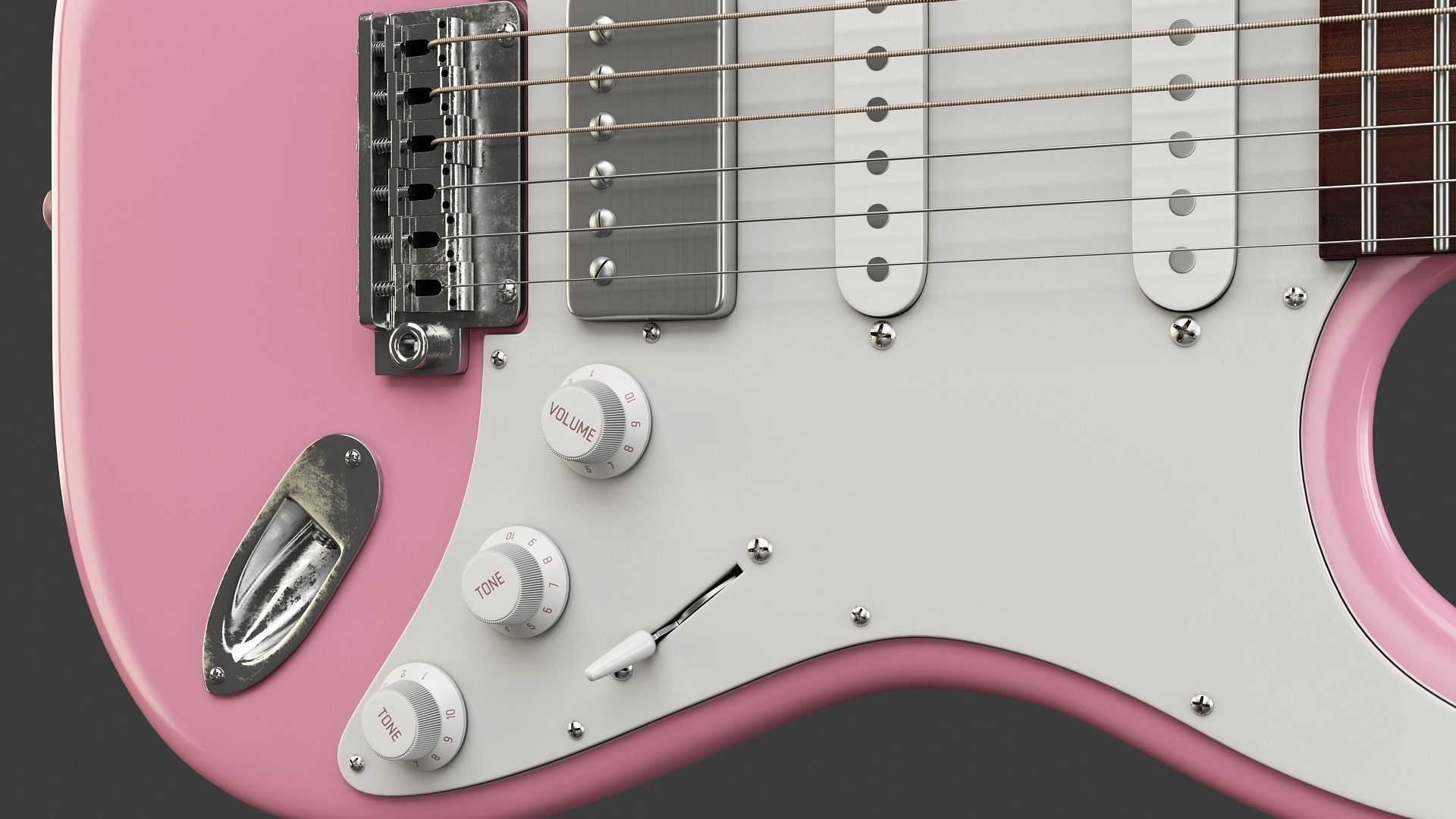 Guitar Suhr Classic Mateus Asato 3D model_4