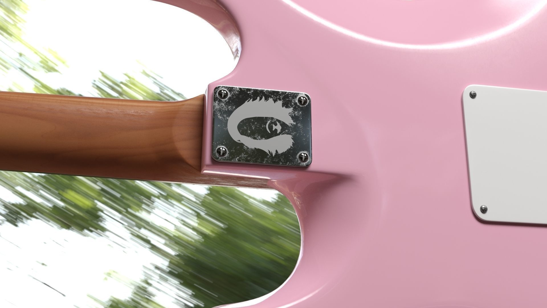 Guitar Suhr Classic Mateus Asato 3D model_18