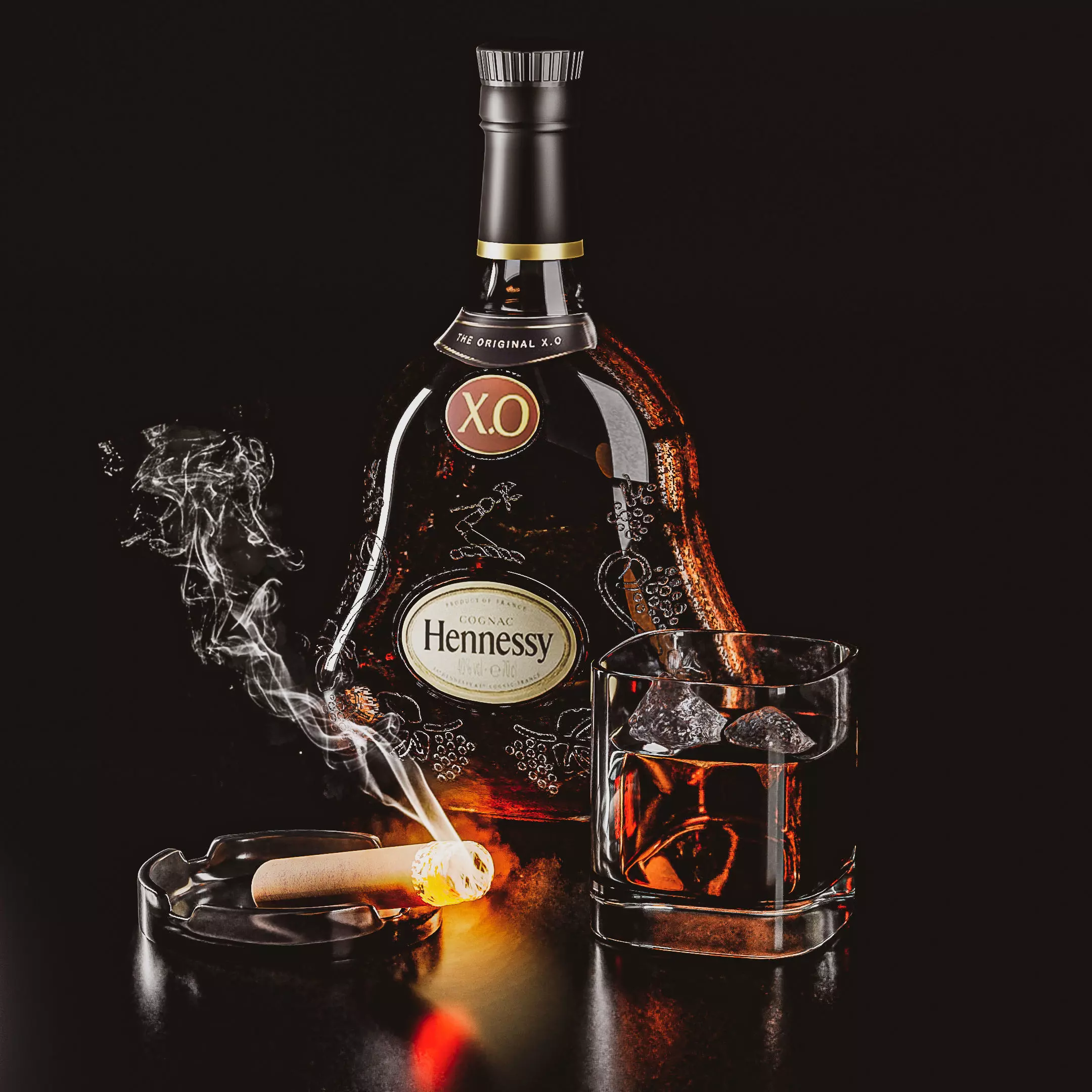 Hannessy Xo 3D model_0
