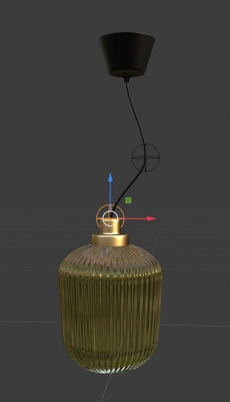 SOLKLINT - Pendand lamp 3D model_4