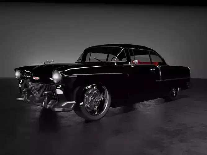 1955 Chevrolet Bel Air Exterior 3D model
