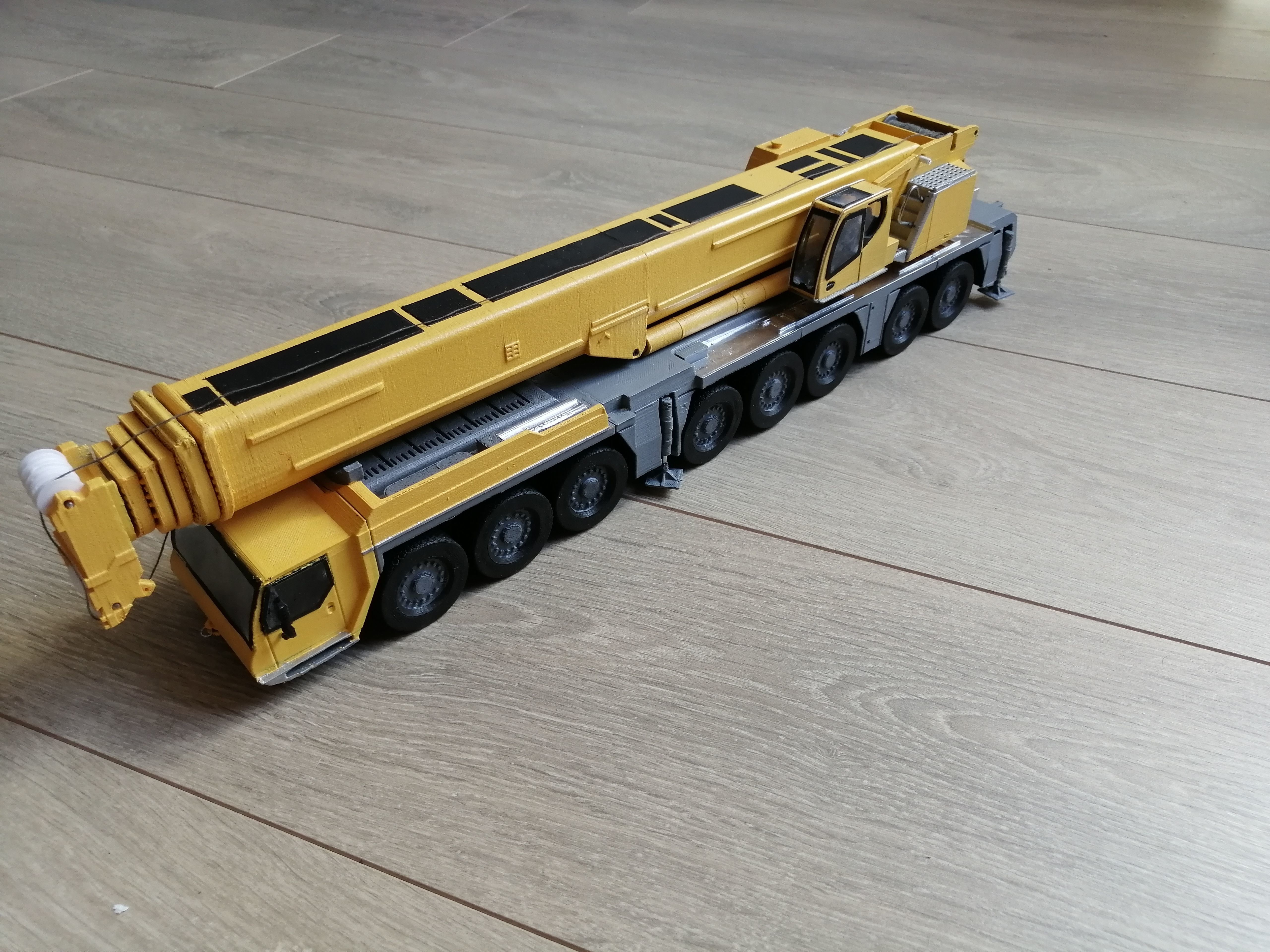 LIEBHERR-LTM-1450-3D model crane truck 3D print model_3