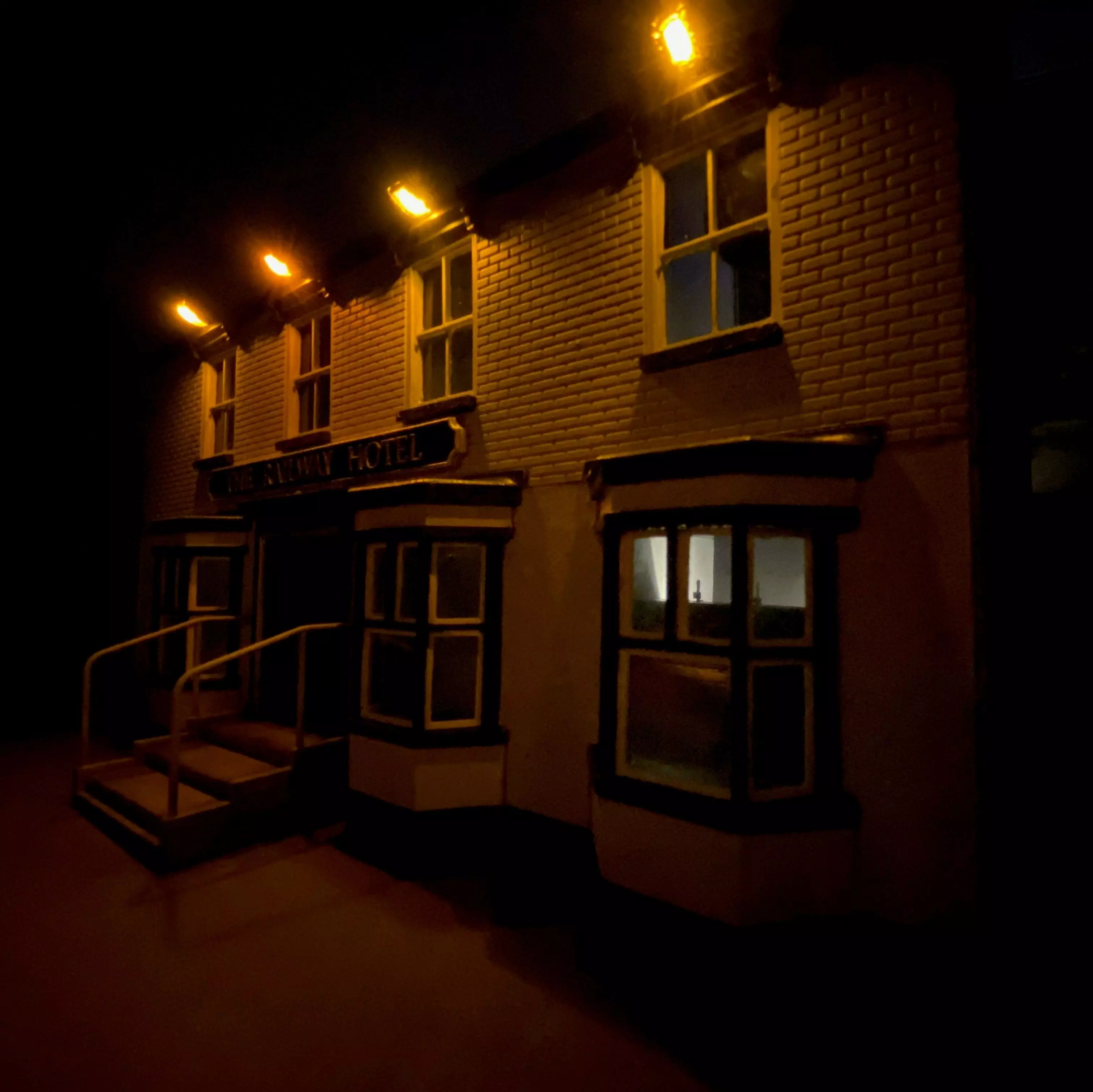 FLOODLIGHTS FOR BUILDINGS 7MM SCALE O GAUGE MODEL RAILWAY 3D print model_0