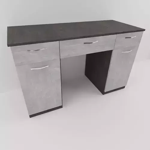 Table desk with drawers