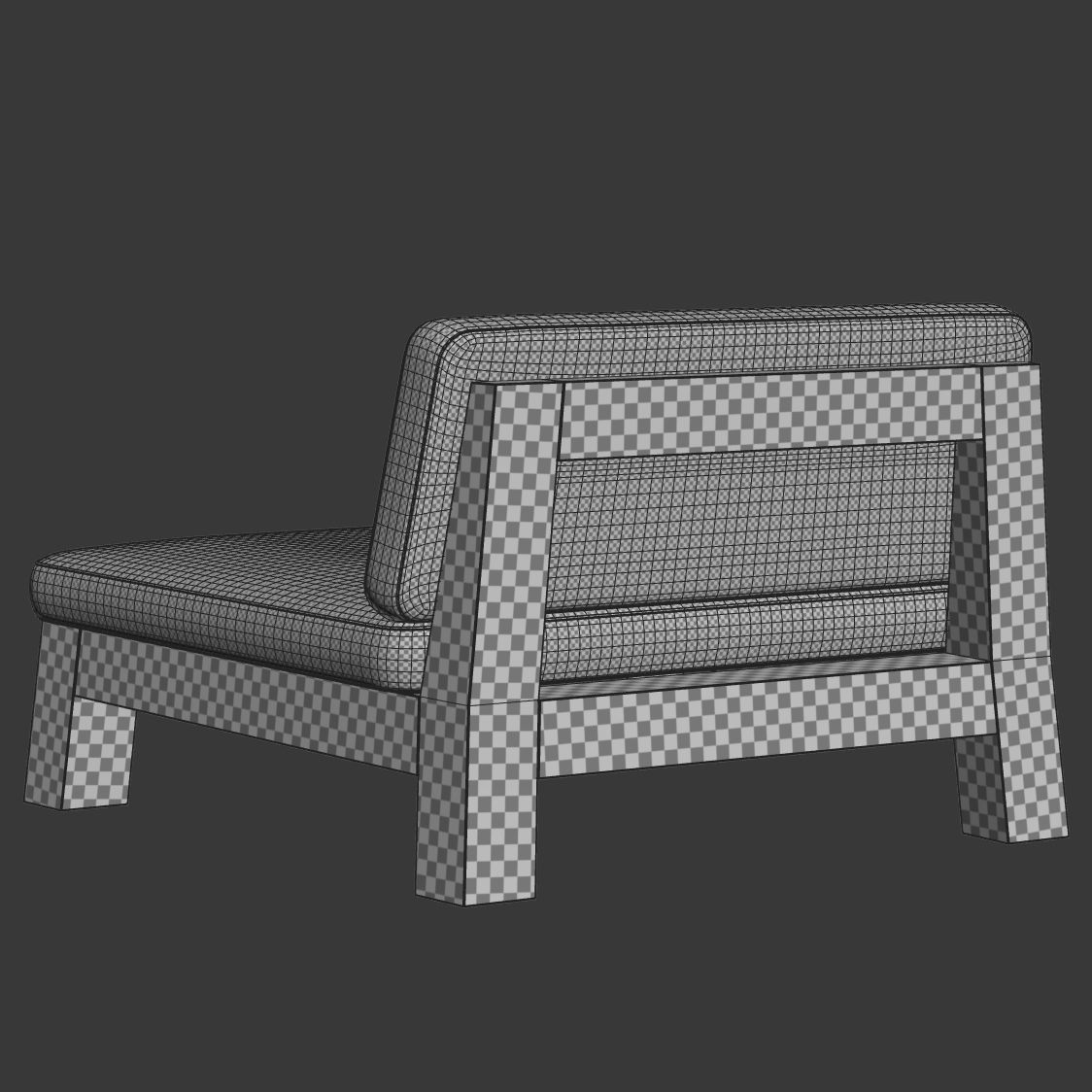 Gijs Chair by Piet Boon  3D model_7