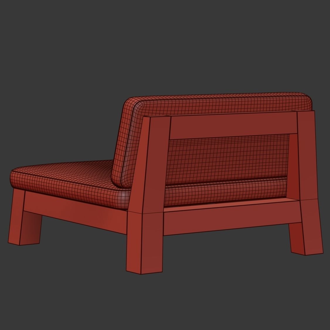 Gijs Chair by Piet Boon  3D model_5