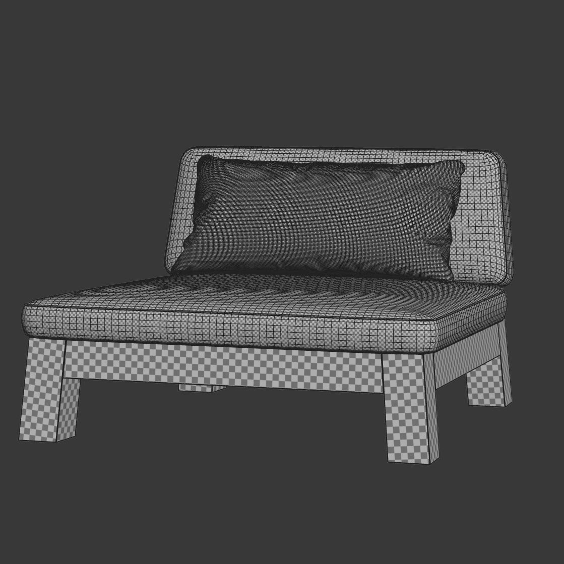 Gijs Chair by Piet Boon  3D model_6
