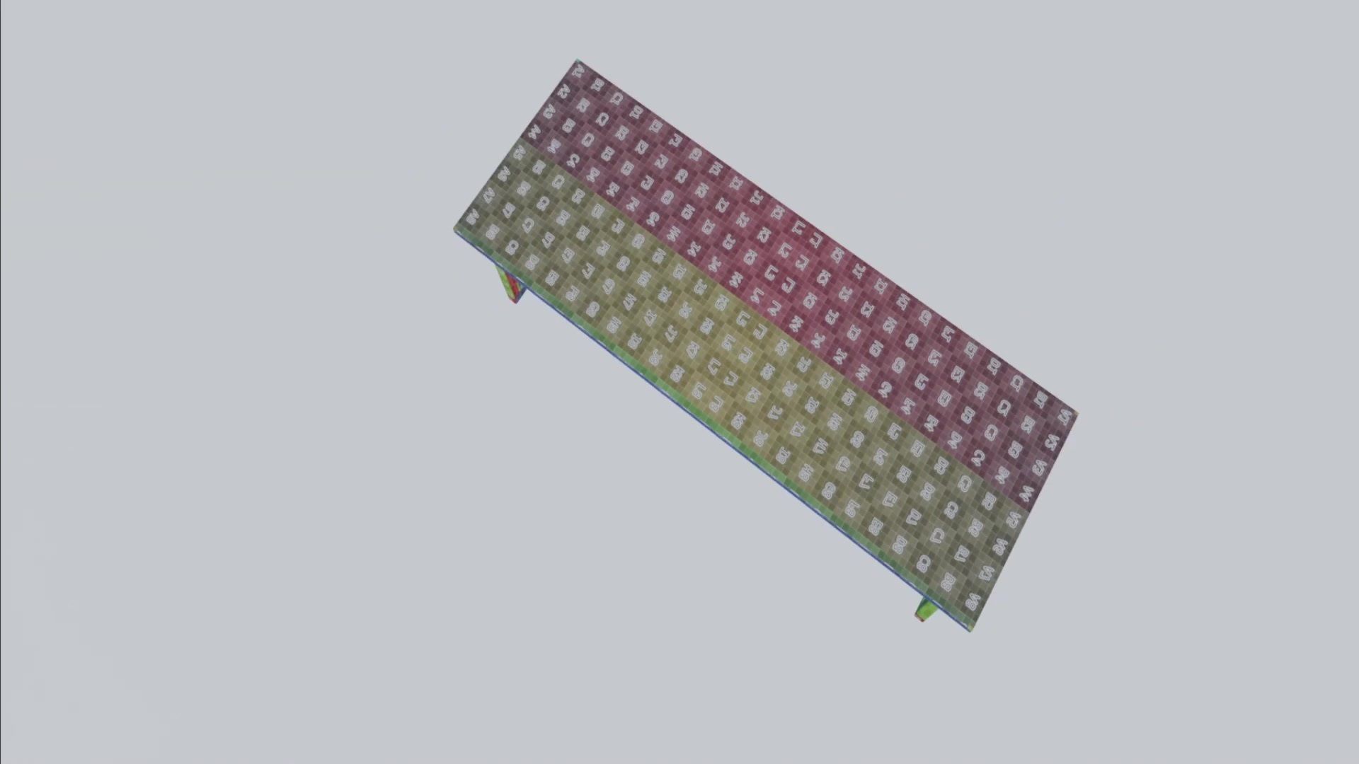 Wooden Table 3D model_25