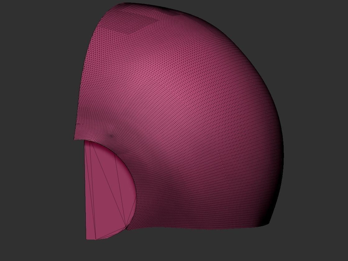 daft punk helmet  stl cosplay high poly model 3D print model_15