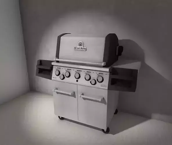 Broil King Regal 490 grill VectorWorks