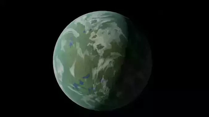 Forest Planet - Up to 8K Textures 3D model