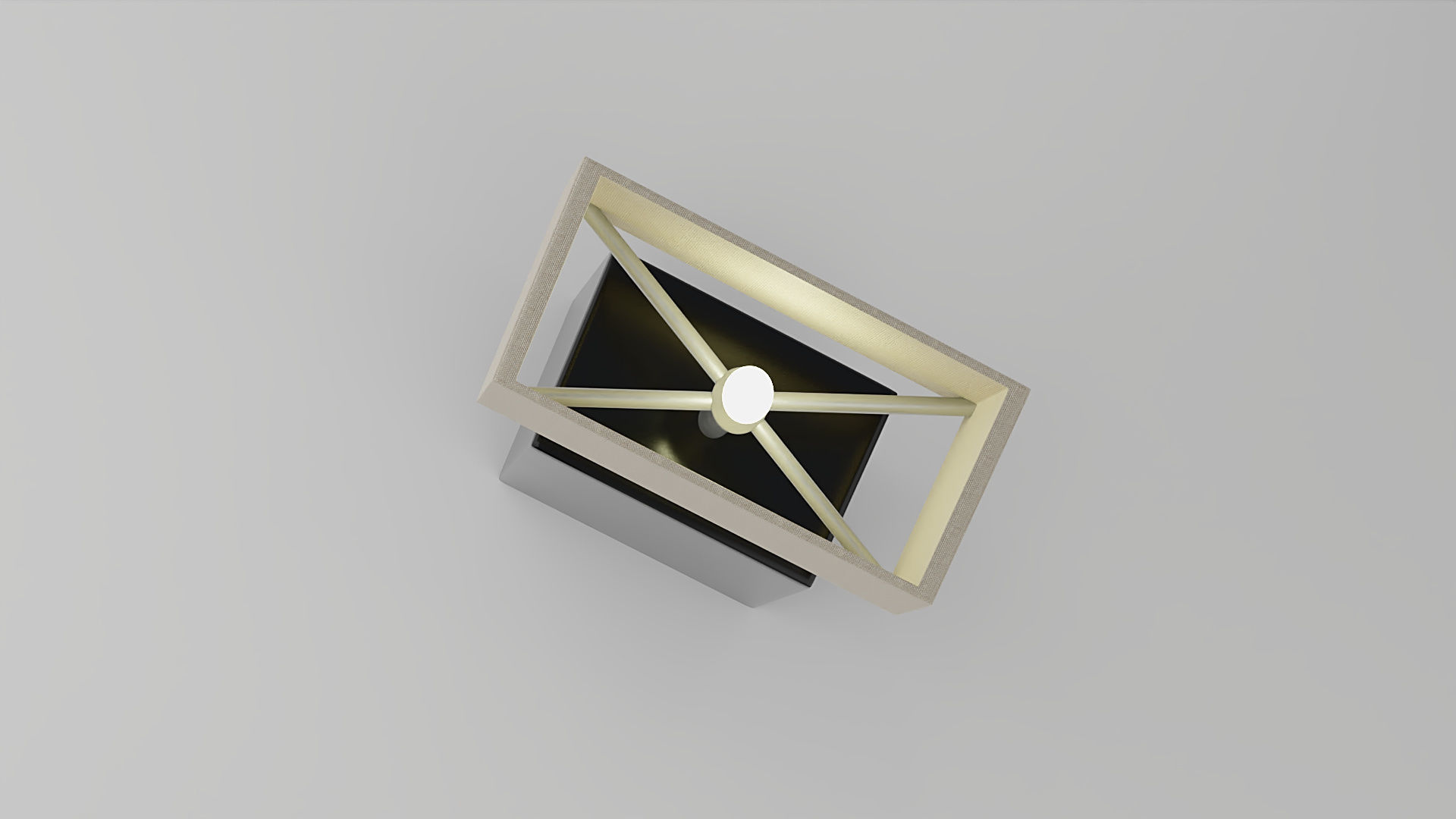 Modern Porcelain Lamp 3D model_7