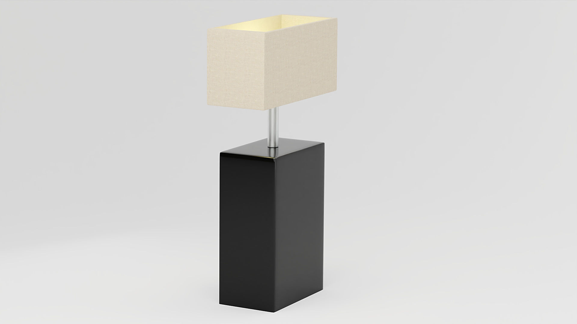 Modern Porcelain Lamp 3D model_6