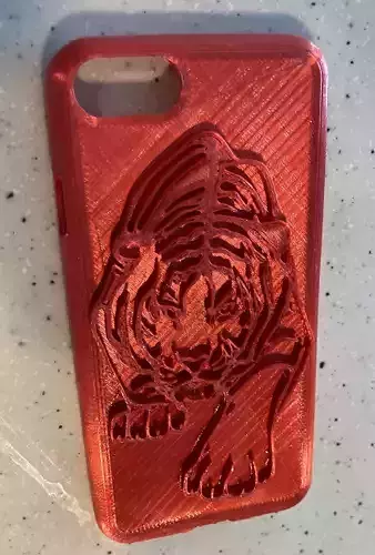 Tiger case iPhone 8