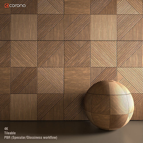 Wooden wall panel Texture