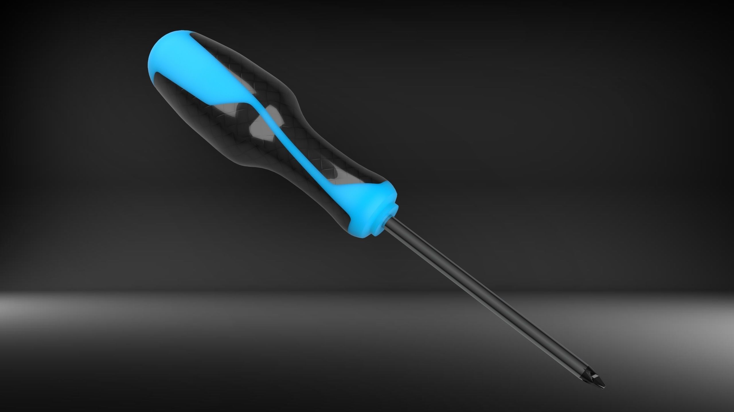 3d modeled screwdriver  3D model_5