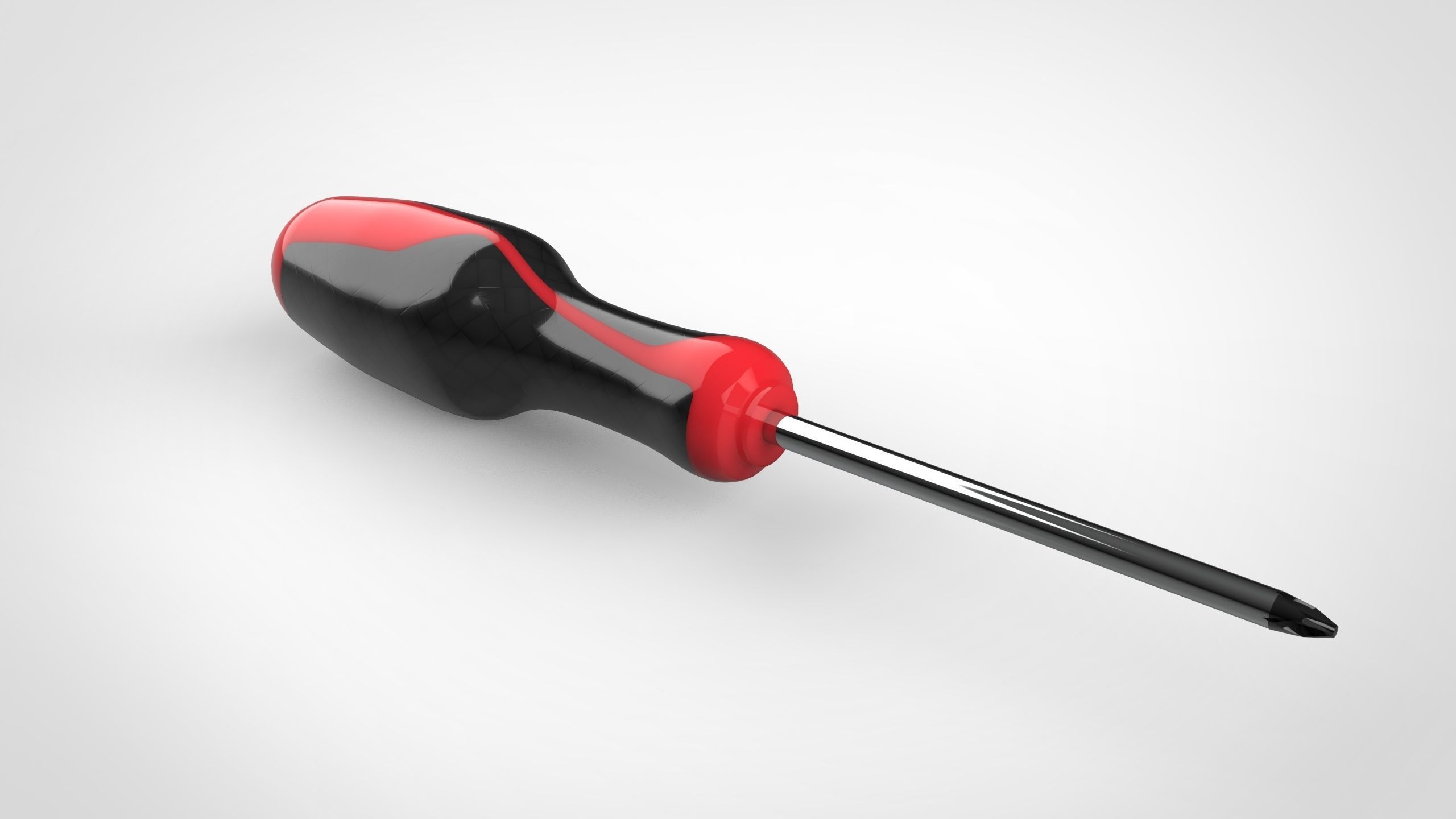 3d modeled screwdriver  3D model_4