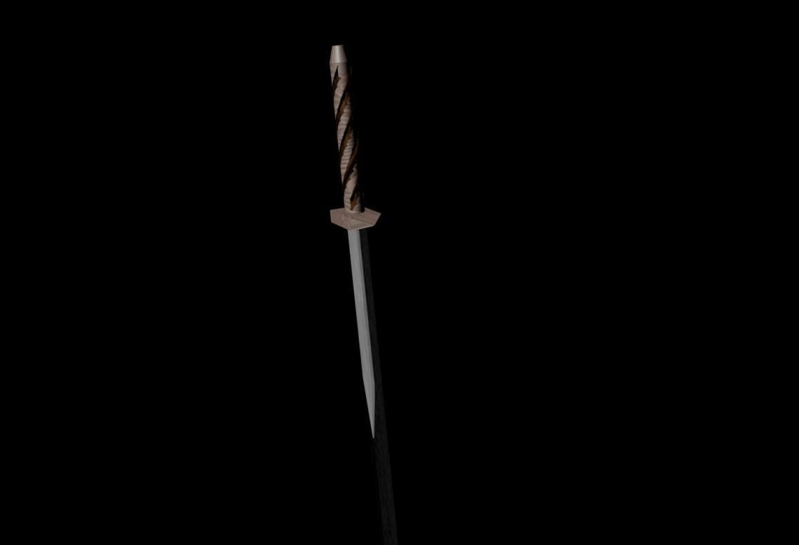a sword 3D model_1